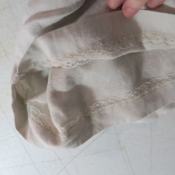 J McLaughlin Pleated Shorts Women 8 Beige Linen Lyocell High Rise Preppy Coastal - Picture 7 of 10